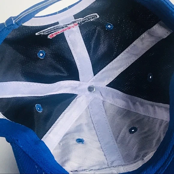 Casey Mears #13 Geico Germain Racing Baseball Cap Adult Large One-Fit Blue - Picture 12 of 15